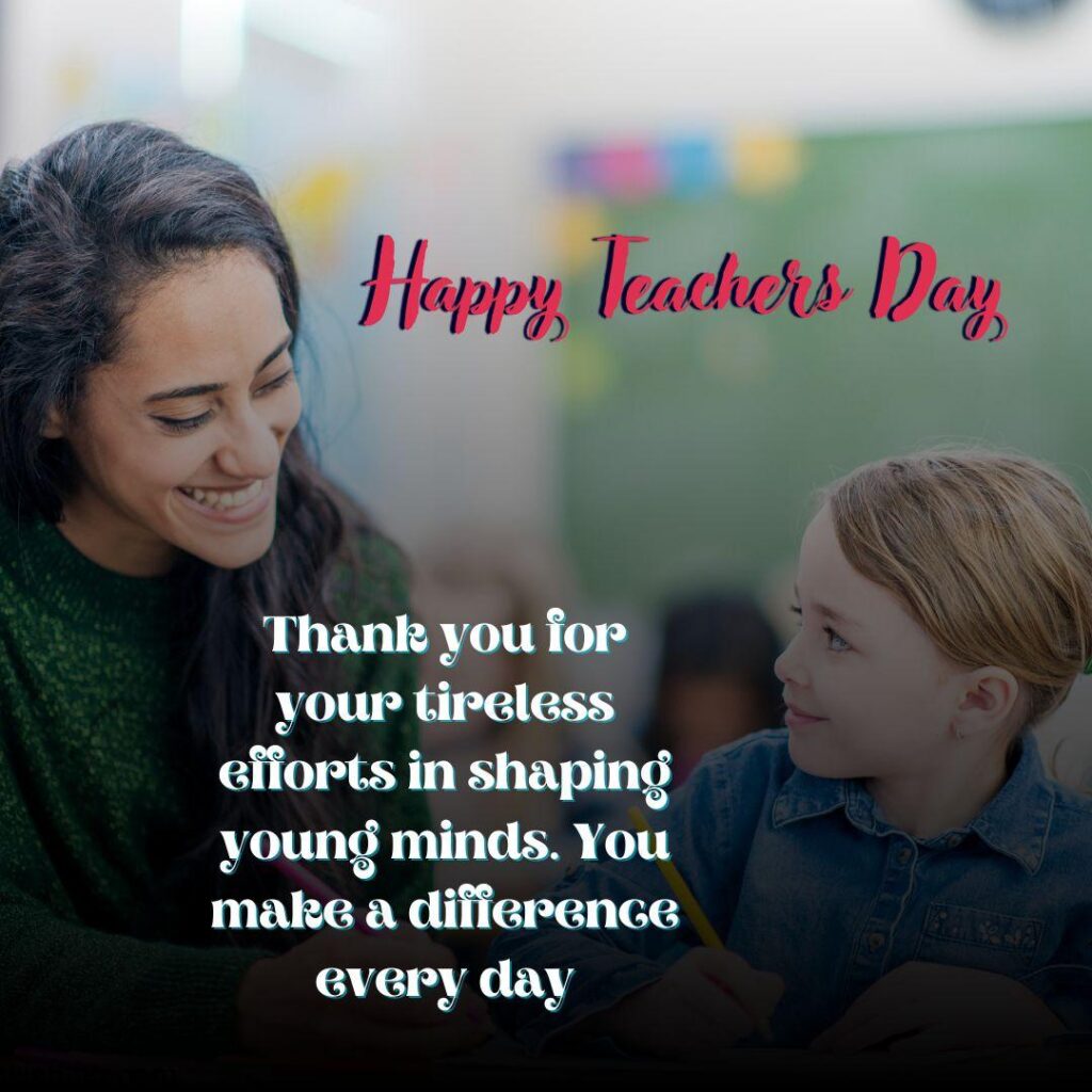 4 Teachers Day Wishes in English