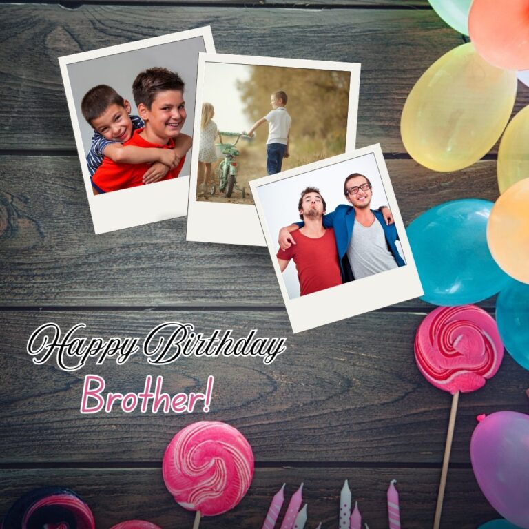 Birthday Wishes for Brother cover photo