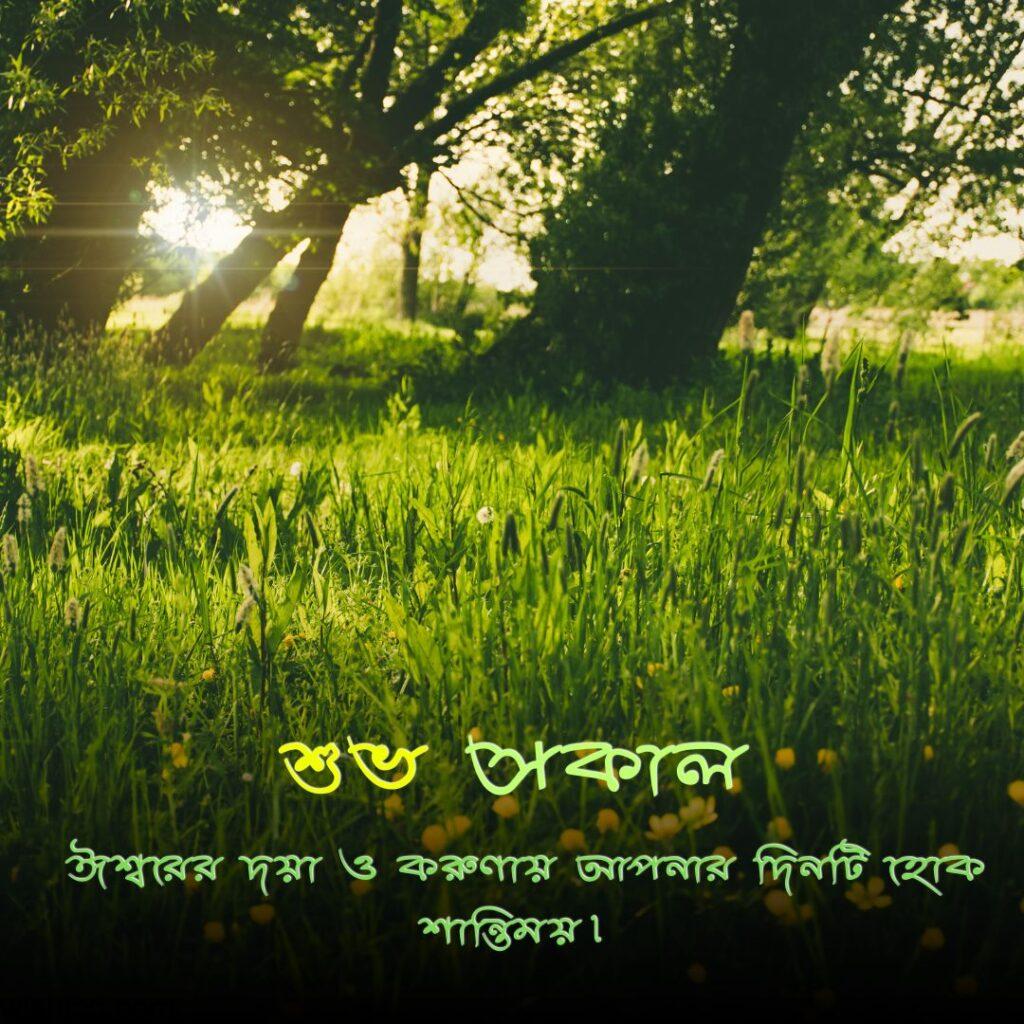 bangla new subho sokal Good Morning Images in Bengali