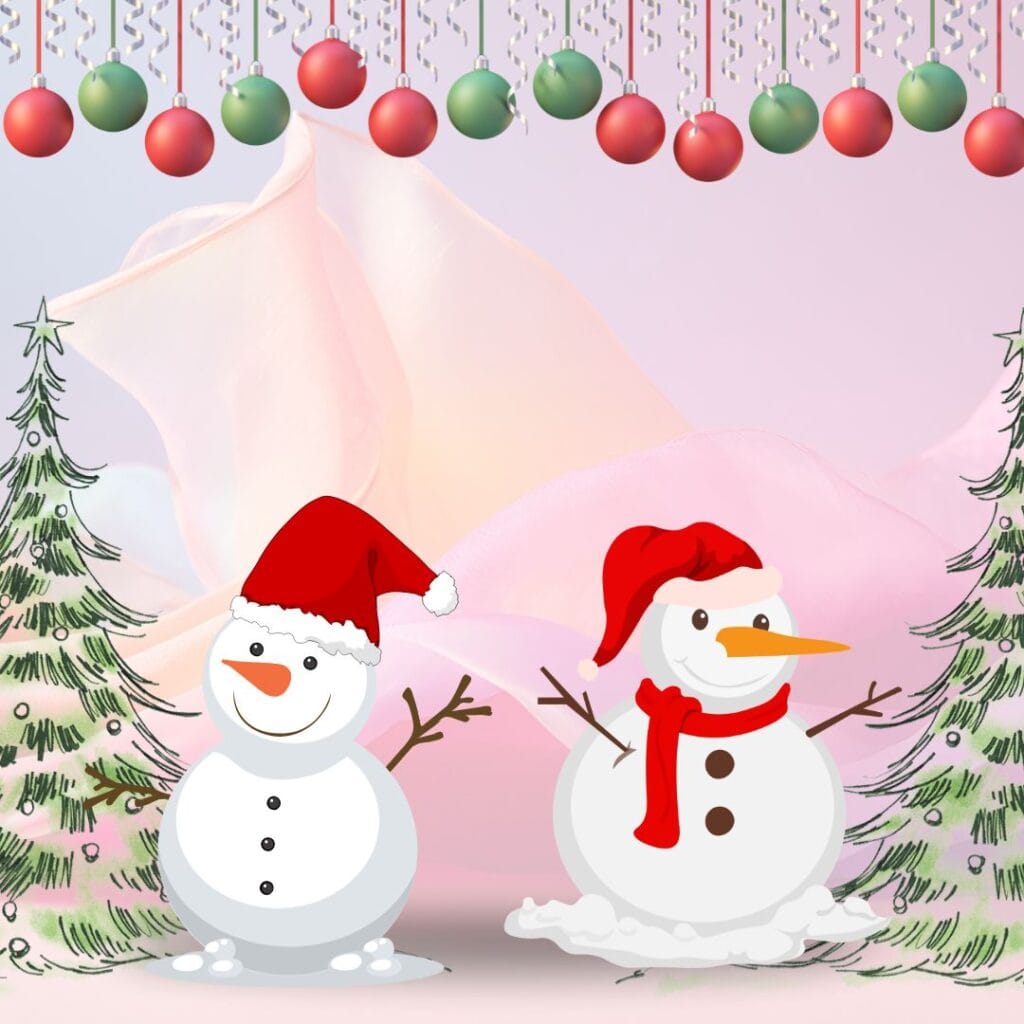 cute christmas wallpaper light pink background